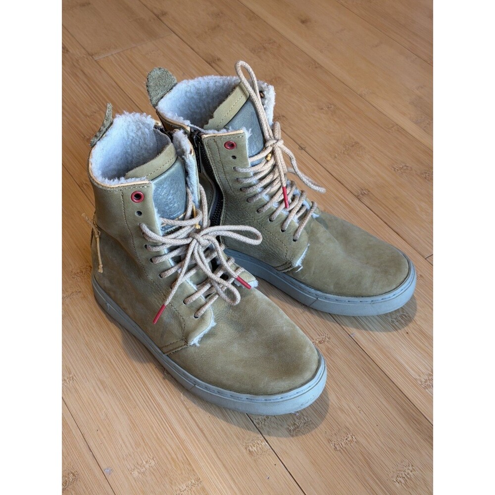 Satorisan Waraku Women’s Size 38 Leather Shearling Lined Cold Weather Boot